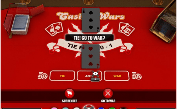 What is the terrific casino war strategy for beginners?