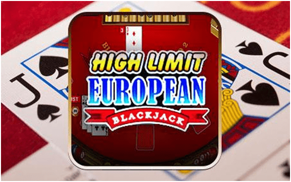High limit european blackjack game