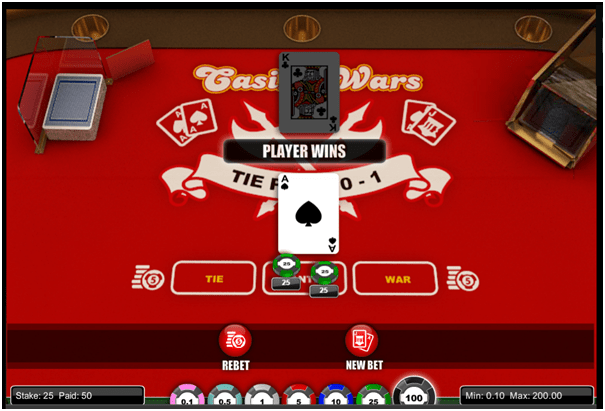 Emu Casino- Play casino war online