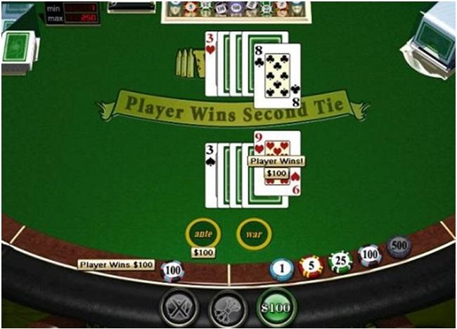 How to play casino war from RTG